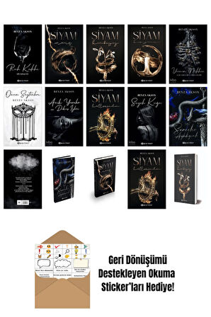 Beyza Aksoy 15 Kitap Seti + Okuma Sticker'ları