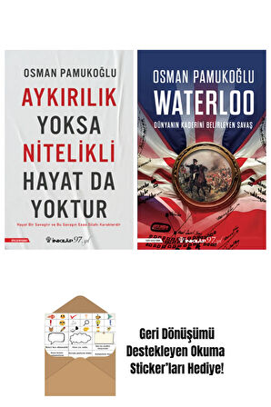 Osman Pamukoğlu 2 Kitap Seti + Okuma Sticker'ları