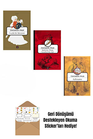 İskender Pala 3 Kitap Set + Okuma Sticker'ları