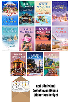 Debbie Macomber 11 Kitap Seti + Okuma Sticker'ları