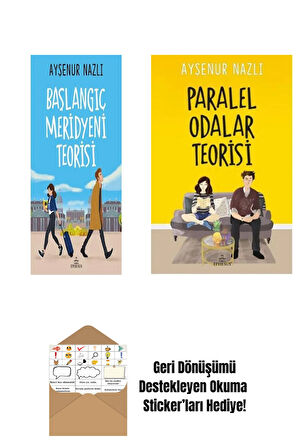 Ayşenur Nazlı 2 Kitap Seti + Okuma Sticker'ları