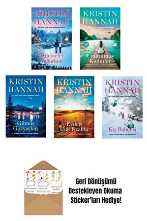 Kristin Hannah Seti (5 Kitap) + Okuma Sticker'ları