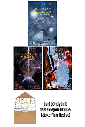 Üç Cisim Problemi 3 Kitap Set + Okuma Sticker'ları