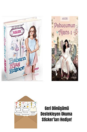 Asude 2 Kitap Seti + Okuma Sticker'ları