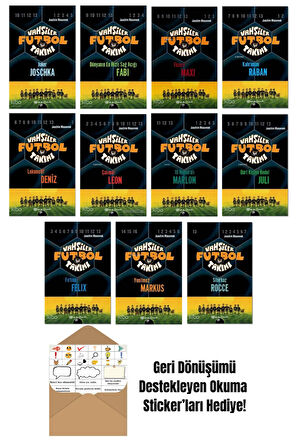 Joachim Masannek 11 Kitap Seti + Okuma Sticker'ları