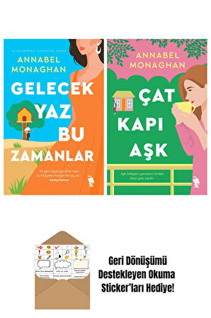 Annabel Monaghan 2 Kitap Seti + Okuma Sticker'ları