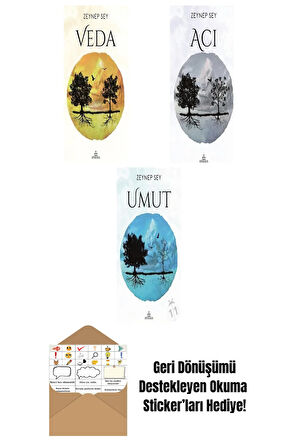 Zeynep Sey 3 Kitap Seti + Okuma Sticker'ları