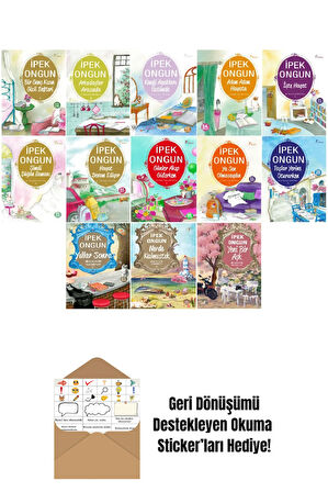 Bir Genç Kızın Gizli Defteri 13 Kitap Set + Okuma Sticker'ları