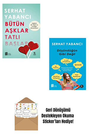 Serhat Yabancı 2 Kitap Set + Okuma Sticker'ları