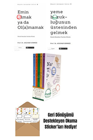 Aslıhan Dönmez 3 Kitap Seti + Okuma Sticker'ları