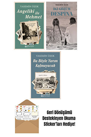 Yasemin Özek 3 Kitap Seti + Okuma Sticker'ları
