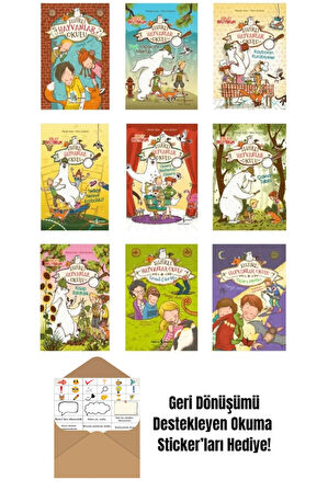Sihirli Hayvanlar Okulu Seti (9 Kitap) + Okuma Sticker'ları