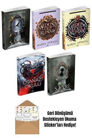 Maral Atmaca 5 Kitap Seti + Okuma Sticker'ları
