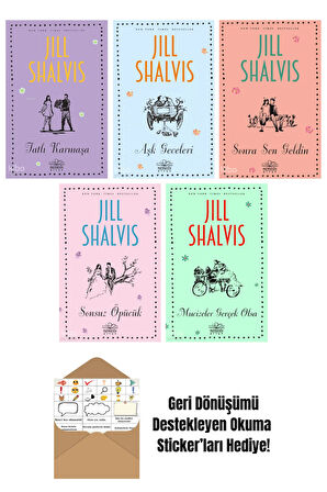 Jill Shalvis 5 Kitap Seti + Okuma Sticker'ları