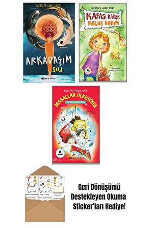Mustafa Hakkı Kurt 3 Kitap Seti + Okuma Sticker'ları