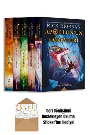 Apollon'un Görevleri Seti + Okuma Sticker'ları