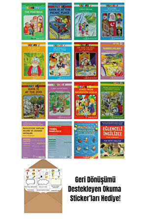 Ertan Ardanancı 16 Kitap Seti + Okuma Sticker'ları
