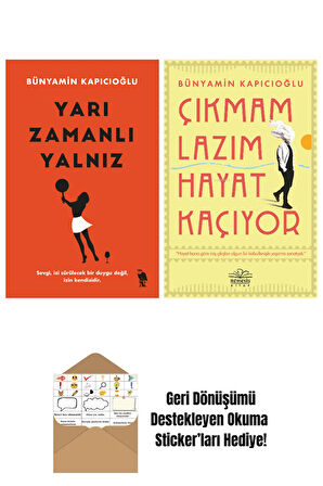 Bünyamin Kapıcıoğlu 2 Kitap Seti + Okuma Sticker'ları