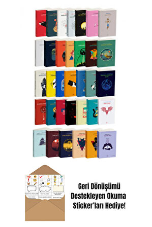 Bilimkurgu Klasikleri 60 Kitap Takım + Okuma Sticker'ları