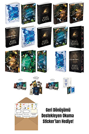 Loresima 19 Kitap Seti + Okuma Sticker'ları