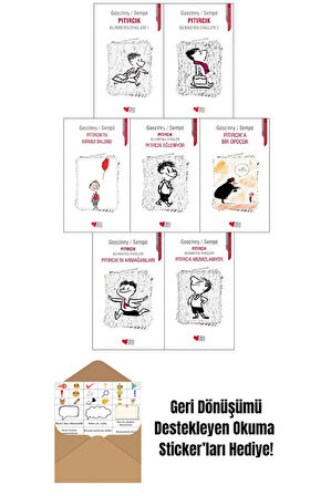 Pıtırcık 7 Kitap Set + Okuma Sticker'ları
