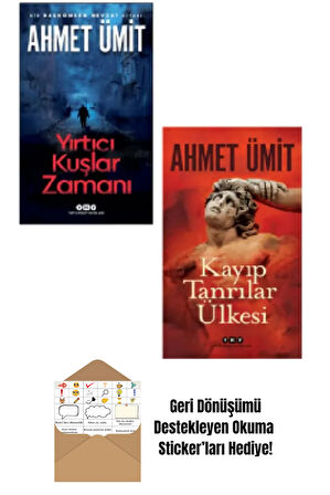 Yırtıcı Kuşlar Zamanı + Kayıp Tanrılar Ülkesi + Okuma Sticker'ları