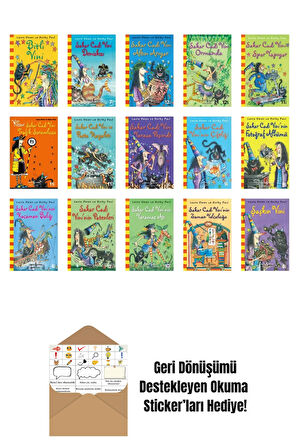 Sakar Cadı Vini Serisi 15 Kitap Set + Okuma Sticker'ları