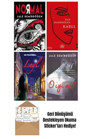 Jale Demirdögen 4 Kitap Seti + Okuma Sticker'ları