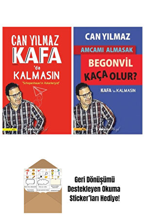 Can Yılmaz 2 Kitap Seti + Okuma Sticker'ları