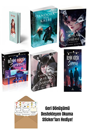 Dilara Keskin 6 Kitap Seti + Okuma Sticker'ları