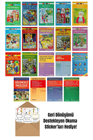 Ertan Ardanancı 19 Kitap Seti + Okuma Sticker'ları