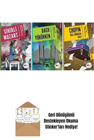 Göknil Özkök Sanat Serisi 3 Kitap Set + Okuma Sticker'ları