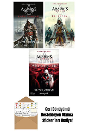Oliver Bowden 3 Kitap Seti + Okuma Sticker'ları
