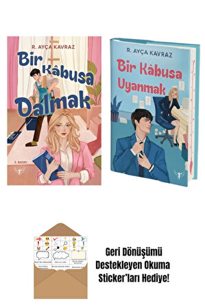 Bir Kabusa Dalmak + Bir Kabusa Uyanmak 2 Kitap Set + Okuma Sticker'ları