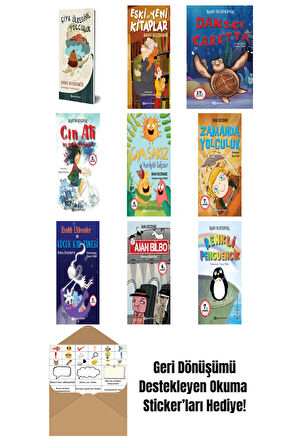 Banu Bozdemir 9 Kitap Seti + Okuma Sticker'ları