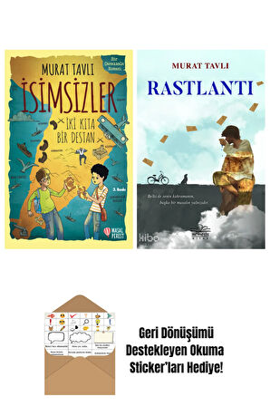 Murat Tavlı 2 Kitap Seti + Okuma Sticker'ları