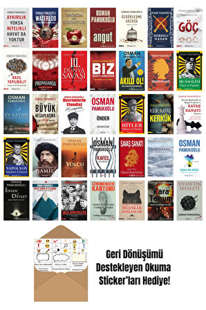 Osman Pamukoğlu 35 Kitap Seti + Okuma Sticker'ları
