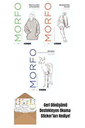 Michel Lauricella 3 Kitap Seti + Okuma Sticker'ları
