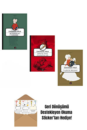 İskender Pala 3 Kitap Set + Okuma Sticker'ları