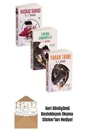 Haşhaş Savaşı Üçlemesi (Karton Kapak + Okuma Sticker'ları
