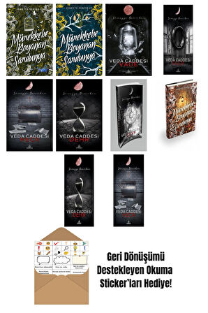 Sümeyye Demirkan 10 Kitap Seti + Okuma Sticker'ları