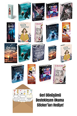 Dilara Keskin 19 Kitap Seti + Okuma Sticker'ları
