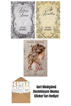 Güneş Demirel 3 Kitap Seti + Okuma Sticker'ları