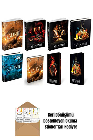 Ceren Melek 8 Kitap Seti + Okuma Sticker'ları