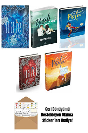 Leman Veli 5 Kitap Seti + Okuma Sticker'ları