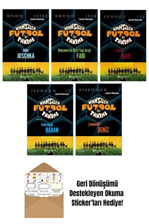 Joachim Masannek 5 Kitap Seti + Okuma Sticker'ları