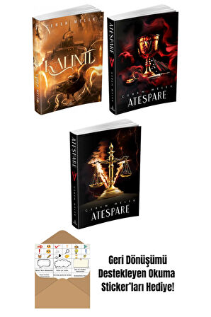 Ceren Melek 3 Kitap Seti + Okuma Sticker'ları