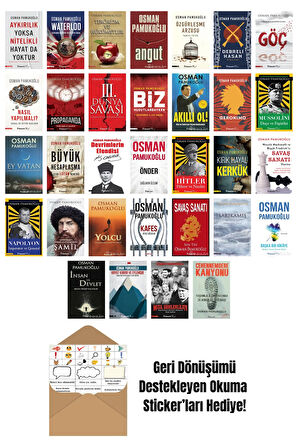 Osman Pamukoğlu 32 Kitap Seti + Okuma Sticker'ları