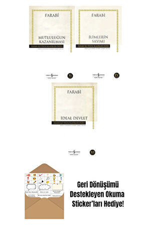 Farabi 3 Kitap Set + Okuma Sticker'ları