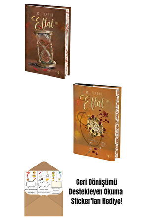 Eflal 3. ve 4. Kitaplar Set R. İdeli (Ciltli) + Okuma Sticker'ları